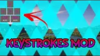 como abaixar keystrokes no minecraft 1.8.9