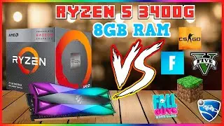 RYZEN 5 3400G 8GB RAM SINGLE CHANNEL &iquest;Qu&eacute; Se Puede Hacer?