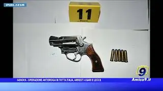 Genova - Operazione antidroga in tutta Italia, arresti a Bari e Lecce