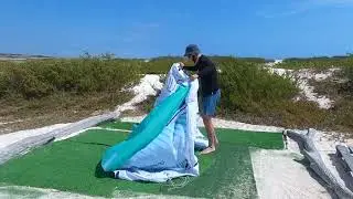 Soca Mafia First Kite-surfing Lesson