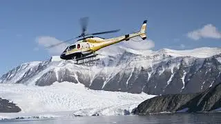 Cape Adare Antarctica - Helicopter Flight