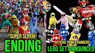 Франшиза Super Sentai ЗАВЕРШАЕТСЯ | Официальный набор LEGO Power Rangers скоро выйдет | Обновлени...