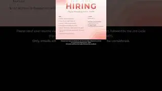 We&rsquo;re Hiring! Digital Marketing Intern &ndash; DM01 #myspace #keralajobs