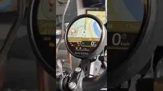 Mind blowing&hellip;! Royal Enfield Himalayan 450 new instrument cluster #royalenfieldhimalayan450