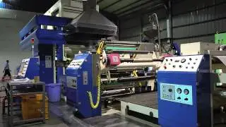 Korean Extrusion Laminating and coating machine INT KOREA (T-die: Cloren)