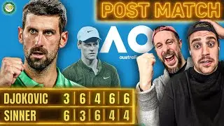 Djokovic STUNS Sinner in EPIC WIN 😮 Australian Open 2026 | Semi Final Post Match Reaction
