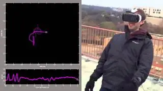 Centimeter-accurate GPS-enabled virtual reality
