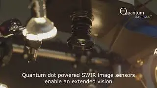 SWIR image sensor enabled with QDot&trade; quantum dots by Quantum Solutions