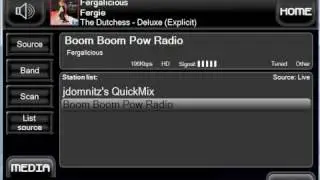 openMobile 0.7 Pandora Demo