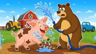Washing Was Useless &ndash; The Pigs Dived Back Into the Mud Like They Were Never Clean 🐷