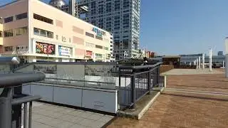 (Quick look) Outside Daiba station and its Statue of Liberty ( Odaiba, Tokyo ) ( 2022 )