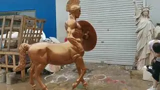 Bronze Centaur warrior sculpture