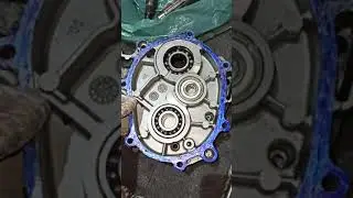Tampa da carcaça câmbio cvt burgman, junta caseira.
