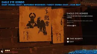 Ghost of Yotei - Eagle Eye Kondo Bounty Location