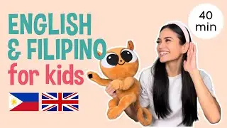 Learn English & Filipino with Teacher Julia - Good Manners for Kids, Animals, Manila Ocean Par
