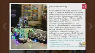 Baltimore Buzz: Holiday Cases For Sale At Mobtown Brewing, Plus Game Night At The Maryland Science C