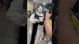 Art the clown 🤡 #funny #halloween #spooky #universal #hhn #movies #character #terrifying