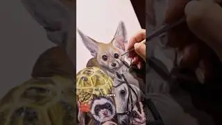 Рисую необычного зверя ⭐️🎨