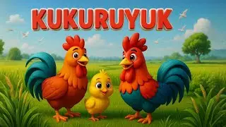 Kukuruyuk Ayam Jago 🐓 | Lagu Edukasi Anak Balita Terpopuler dan Terbaru 2025