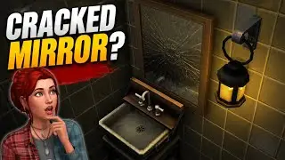 Sims 4 cracked mirror? Raine Holloway's trailer 