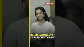 #parliamentsession | BJP MP Kangana Ranaut Urges for International Airport in Mandi #viral #shorts