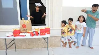 بياع البرقر ياخذ جوال عماد عشان الوجبات ! ليلى