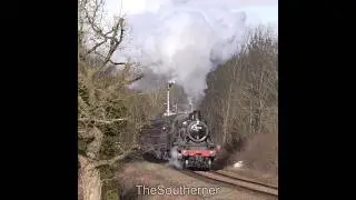 78019 powers through Thurcaston | Great Central Railway - 'Winter Steam Gala' 24/01/2026