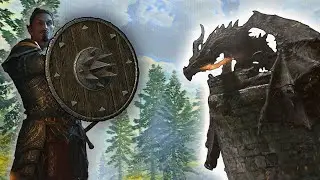 Можно ли пройти Skyrim, имея только щит?