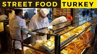 Turkish Street Food Tour Istanbul turkey | Turkish Sweet Street Food Istanbul |  Street Food Turkey