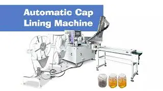 ZONESUN ZS-WIM02 High Speed Induction Plastic Aluminum Foil Rubber Lid Liner Wad Inserting Machine