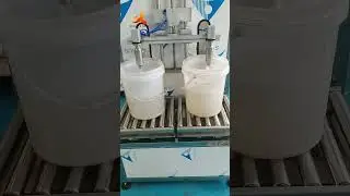 15 Liter Jerry Can Edible Oil, Mustard Oil Filling Machine, Semi Automatic Double Heads Filler