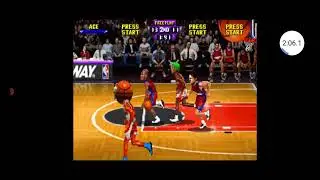 NBA hangtime time PS1 single game wr try