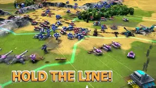 Excellent Team Defence! - 3 vs 3 Team Game - Line War