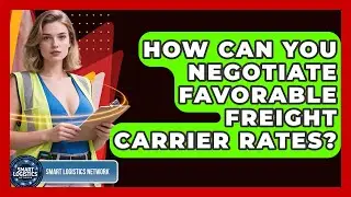 How Can You Negotiate Favorable Freight Carrier Rates? - Smart Logistics Network