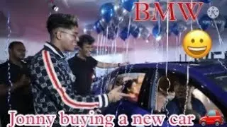 Jonathan drive his new bmw car. @JONATHAN GAMING