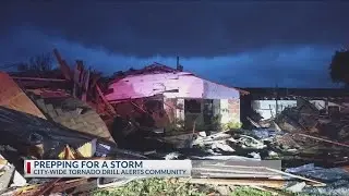 Abilene residents participate in city-wide tornado drill, assessing severe weather plans