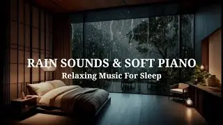 Relaxing Piano Music & Rain Sounds for Deep Sleep, Strees Relief and Anxiety, Meditation, Calming