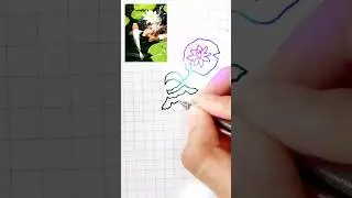 🐠 Koi Fish in a Lily Pond 💮 with One Stroke Art ❤️ || Continuous line drawing