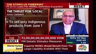 N. Venkatram, Deloitte India shares views on relevance of 'Stimulus Package' with CNBC TV 18