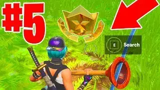 FORTNITE SEASON 10 WEEK 5 SECRET BATTLE STAR  LOCATION  ( SEASON X )