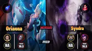 Jensen ORIANNA (Mid) [Phase Rush] VS SYNDRA - Challenger NA Patch 10.3
