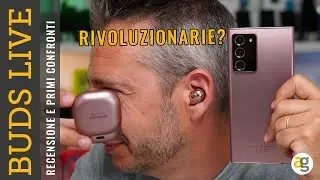 Recensione GALAXY BUDS LIVE. RIVOLUZIONARIE?