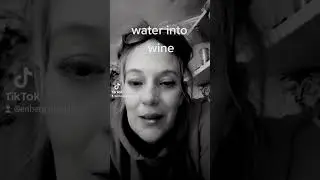 how you turn water into wine 🍷 PERCEPTION