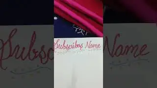 Writing my Subscribers name..✍️📝 @YouTube #mehaan #comment #subscribers #viralvideo #name #subscribe