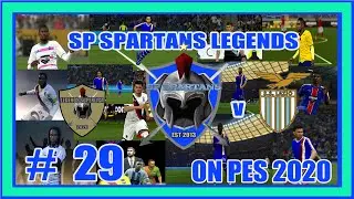 PES 2020 / SP SPARTAN LEGENDS MASTER LGE SERIES # 29 v LAZIO LEGENDS