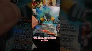 2 packs and found a SPR!!!🤯 #dragonball #アニソン #anime #dragonballsuper #dragonballtcg #tradingcards