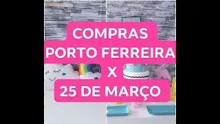 PORTO FERREIRA X 25 DE MARÇO  COMPRAS