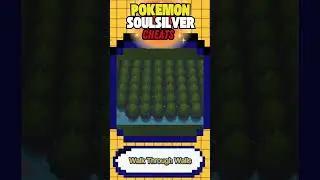 Pokemon SoulSilver 100% Working & Recommended Cheat Codes! (2025) #shorts #pokemon #nds #cheats