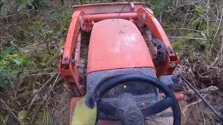 Trail Clearing with the Kubota BX25D