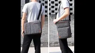 DOMISO Multi-use Strap Laptop Sleeve Bag With Handle For 10